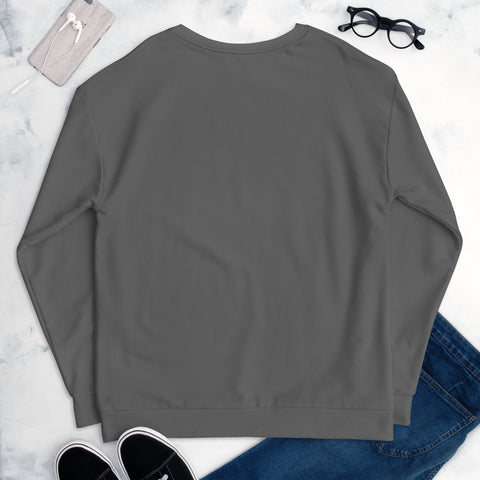 TOP OF THE LINE EDITION UNISEX GREY SWEATSHIRT