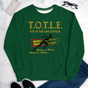 TOP OF THE LINE EDITION UNISEX GREEN SWEATSHIRT