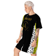THINK F1RST 2024 PAINT SWATCHES WITH SPOTS TEE DRESS