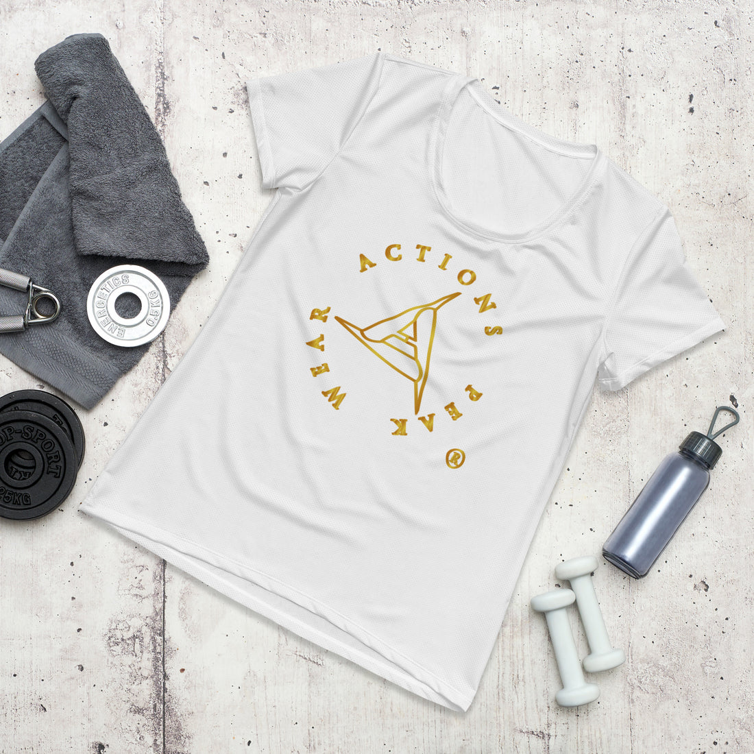WEAR ACTIONS PEAK WHITE PREMIUM TEE