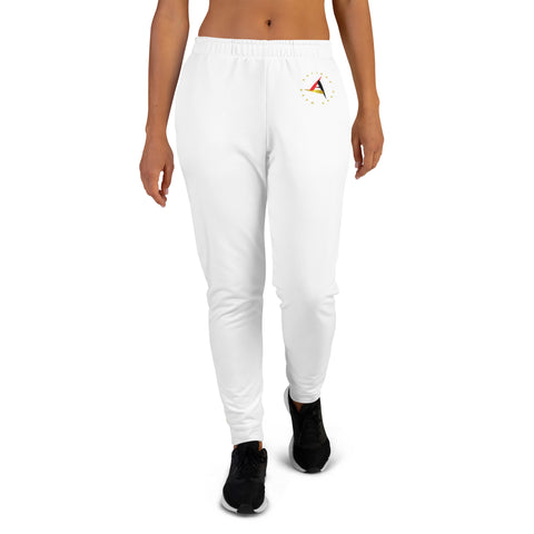 WOMEN'S PREMIUM WHITE JOGGER