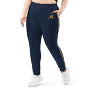 WOMEN'S PREMIUM GOLD ON NAVY JOGGER