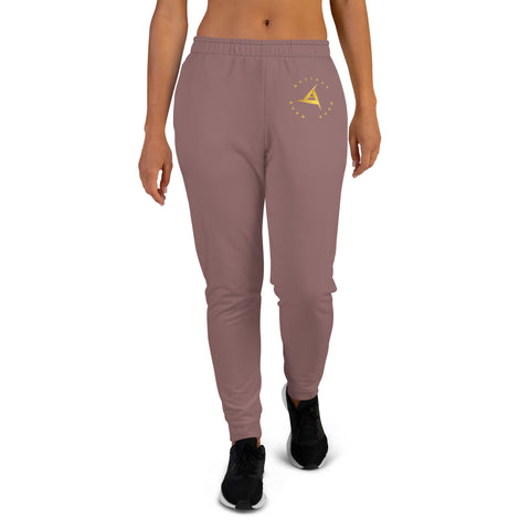 WOMEN'S PREMIUM GOLD ON LIGHT WOOD JOGGER