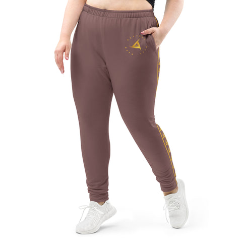 WOMEN'S PREMIUM GOLD ON LIGHT WOOD JOGGER