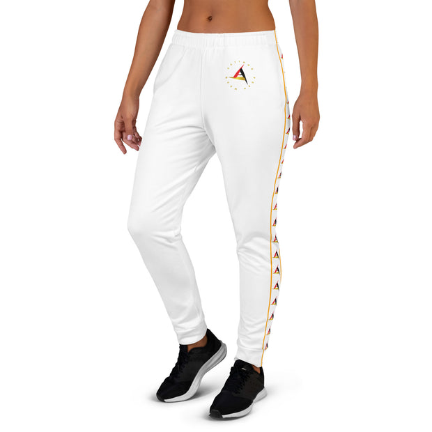 WOMEN'S PREMIUM WHITE JOGGER