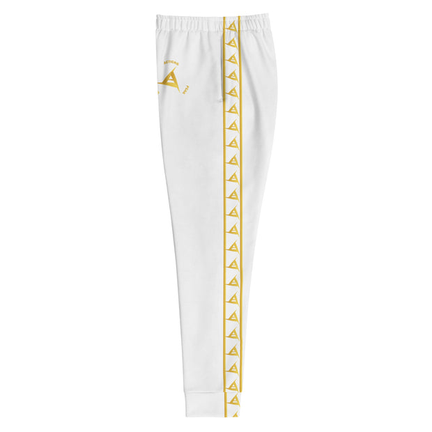 WOMEN'S PREMIUM GOLD ON WHITE JOGGER