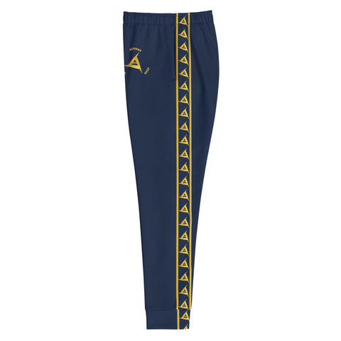 WOMEN'S PREMIUM GOLD ON NAVY JOGGER