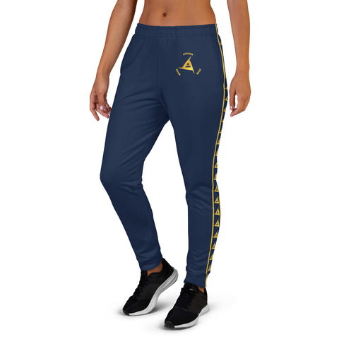 WOMEN'S PREMIUM GOLD ON NAVY JOGGER