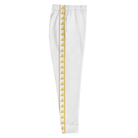 WOMEN'S PREMIUM GOLD ON WHITE JOGGER