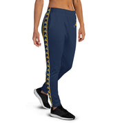 WOMEN'S PREMIUM GOLD ON NAVY JOGGER