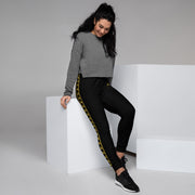 WOMEN'S PREMIUM GOLD ON BLACK JOGGER