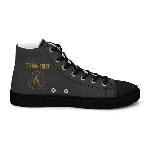 THINK F1RST 2025 ECLIPSE UNISEX HIGH TOP CANVAS SHOES