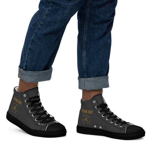 THINK F1RST 2025 ECLIPSE UNISEX HIGH TOP CANVAS SHOES