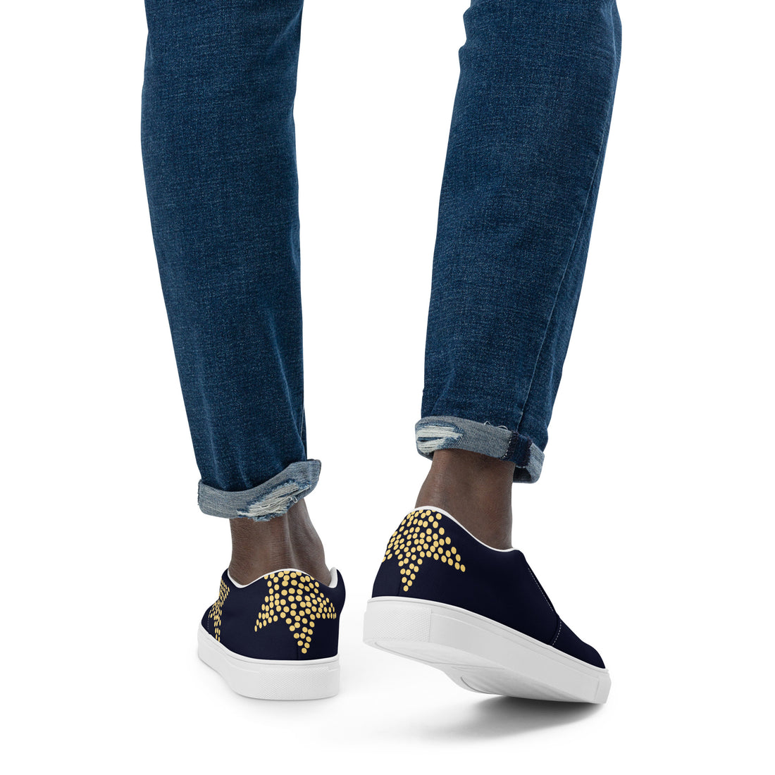 THINK F1RST STARS UNISEX SLIP-ON CANVAS SHOES