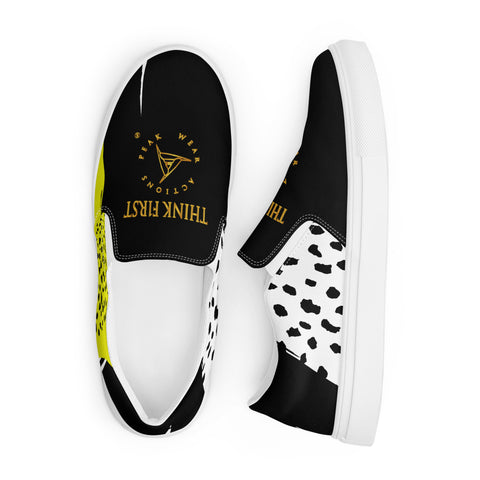 THINK F1RST 2025 PAINT SWATCHES UNISEX SLIP-ON CANVAS SHOES