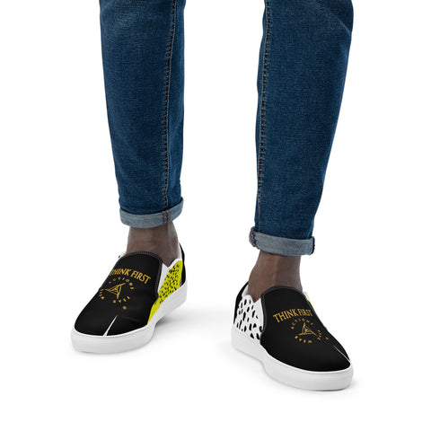 THINK F1RST 2025 PAINT SWATCHES UNISEX SLIP-ON CANVAS SHOES