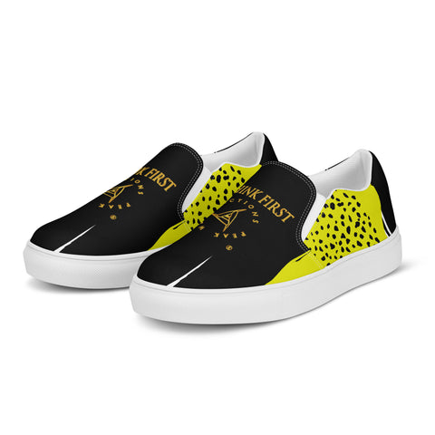 THINK F1RST 2025 PAINT SWATCHES UNISEX SLIP-ON CANVAS SHOES
