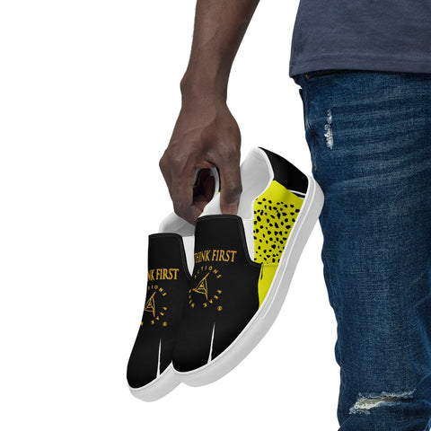 THINK F1RST 2025 PAINT SWATCHES UNISEX SLIP-ON CANVAS SHOES