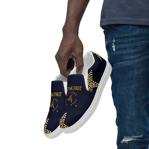 THINK F1RST 2025 STARS UNISEX SLIP-ON CANVAS SHOES