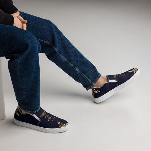 THINK F1RST 2025 STARS UNISEX SLIP-ON CANVAS SHOES