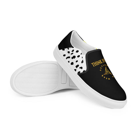 THINK F1RST 2025 PAINT SWATCHES UNISEX SLIP-ON CANVAS SHOES