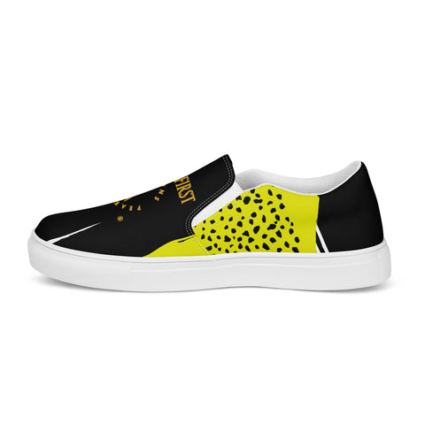 THINK F1RST 2025 PAINT SWATCHES UNISEX SLIP-ON CANVAS SHOES