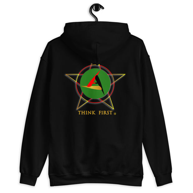 THINK F1RST UNISEX HOODIE