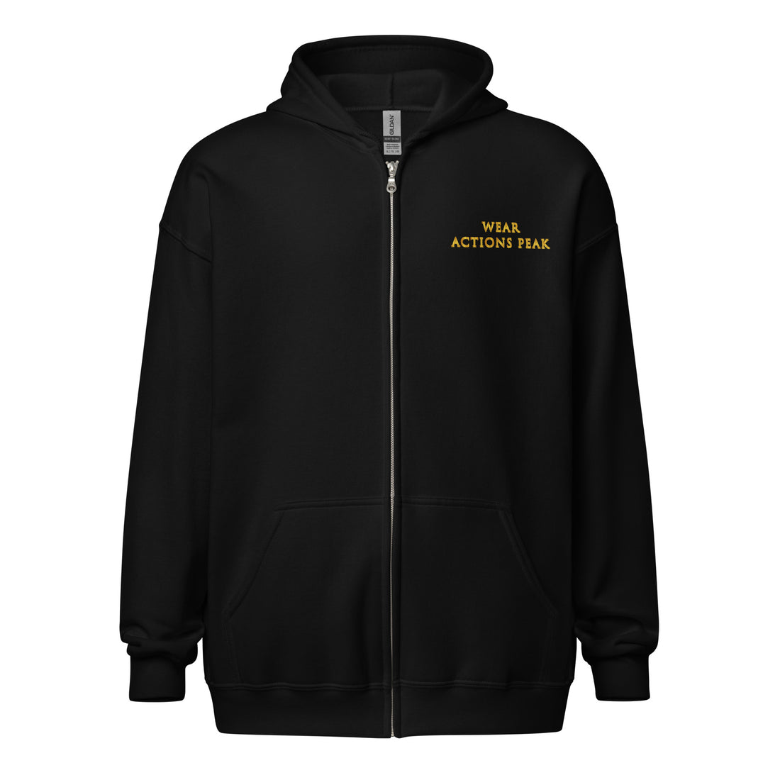 THINK F1RST UNISEX HEAVY BLEND ZIP HOODIE 02