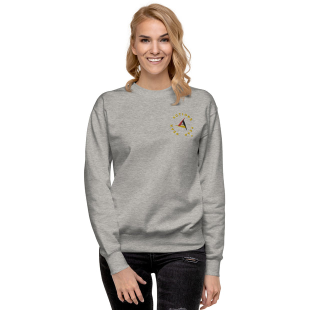 WEAR ACTIONS PEAK UNISEX PREMIUM SWEATSHIRT