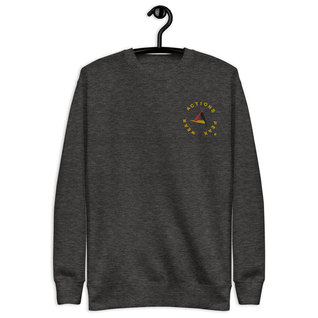 WEAR ACTIONS PEAK UNISEX PREMIUM SWEATSHIRT