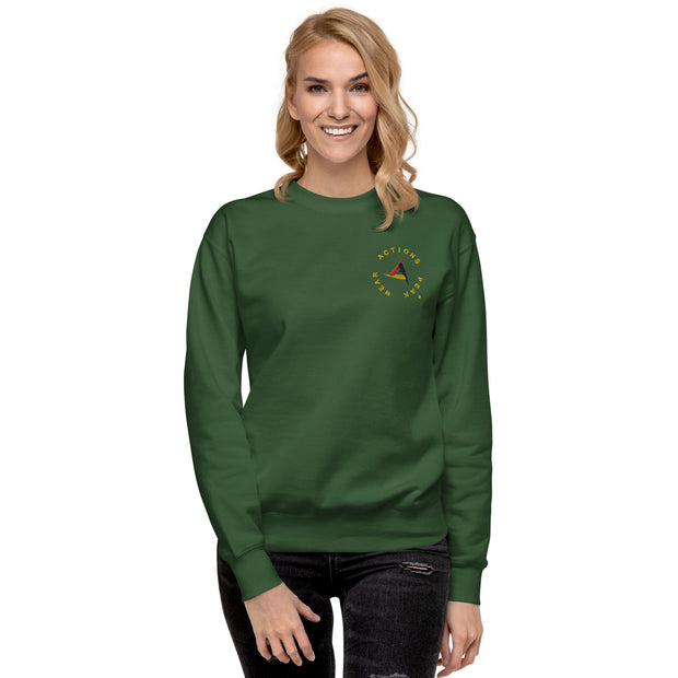 WEAR ACTIONS PEAK UNISEX PREMIUM SWEATSHIRT