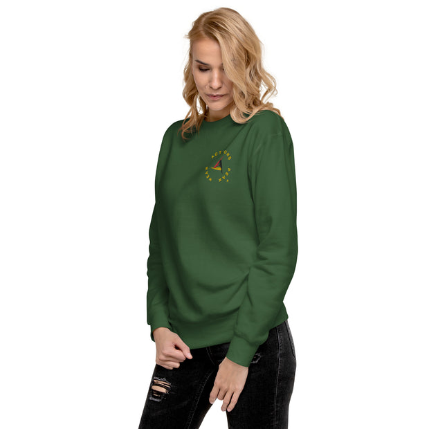 WEAR ACTIONS PEAK UNISEX PREMIUM SWEATSHIRT