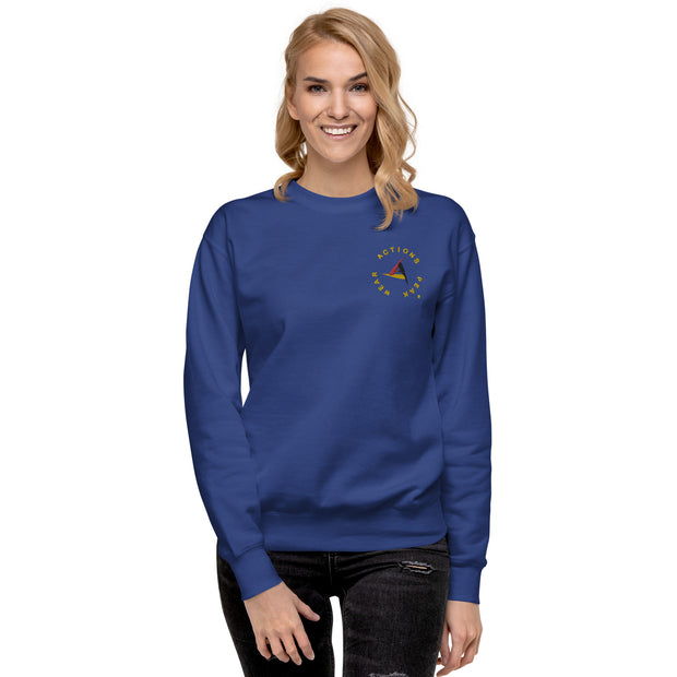 WEAR ACTIONS PEAK UNISEX PREMIUM SWEATSHIRT