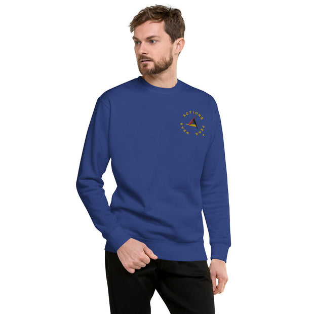 WEAR ACTIONS PEAK UNISEX PREMIUM SWEATSHIRT