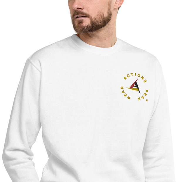 WEAR ACTIONS PEAK UNISEX PREMIUM SWEATSHIRT