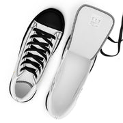 THINK F1RST 2024 WHITE UNISEX HIGH TOP CANVAS SHOES