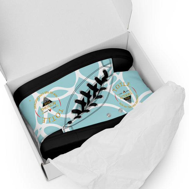 TOP OF THE LINE EDITION 2024 PREMIUM UNISEX HIGH TOP CANVAS SHOES