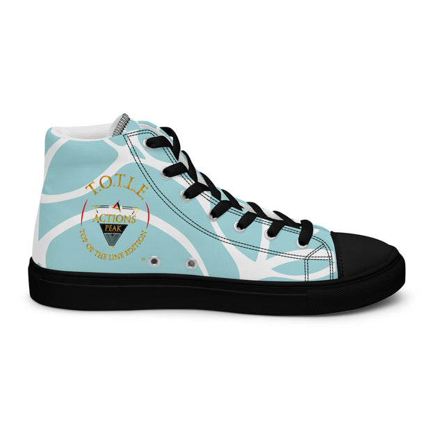 TOP OF THE LINE EDITION 2024 PREMIUM UNISEX HIGH TOP CANVAS SHOES