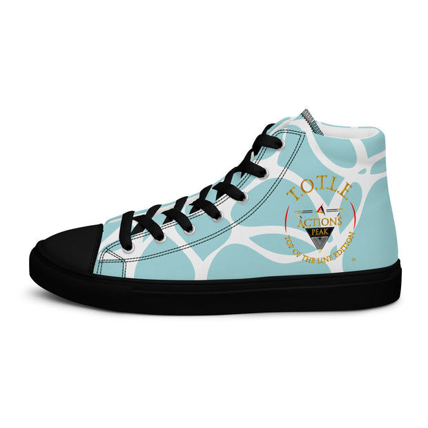 TOP OF THE LINE EDITION 2024 PREMIUM UNISEX HIGH TOP CANVAS SHOES