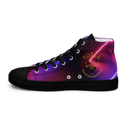 TOP OF THE LINE EDITION 2024 NEON LIGHT UNISEX HIGH TOP CANVAS SHOES