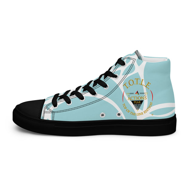 TOP OF THE LINE EDITION 2024 PREMIUM UNISEX HIGH TOP CANVAS SHOES