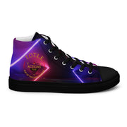 TOP OF THE LINE EDITION 2024 NEON LIGHT UNISEX HIGH TOP CANVAS SHOES