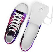 TOP OF THE LINE EDITION 2024 NEON LIGHT UNISEX HIGH TOP CANVAS SHOES