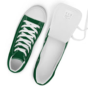 THINK F1RST 2025 GREEN UNISEX HIGH TOP CANVAS SHOES