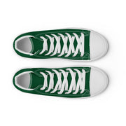 THINK F1RST 2025 GREEN UNISEX HIGH TOP CANVAS SHOES