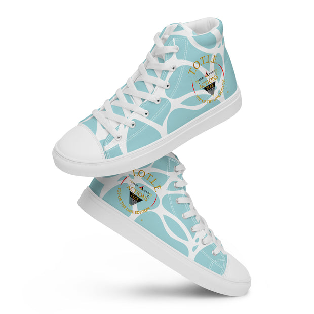 TOP OF THE LINE EDITION 2024 PREMIUM UNISEX HIGH TOP CANVAS SHOES