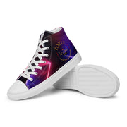 TOP OF THE LINE EDITION 2024 NEON LIGHT UNISEX HIGH TOP CANVAS SHOES