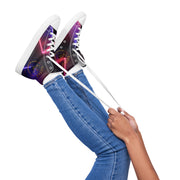 TOP OF THE LINE EDITION 2024 NEON LIGHT UNISEX HIGH TOP CANVAS SHOES