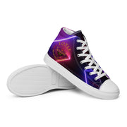 TOP OF THE LINE EDITION 2024 NEON LIGHT UNISEX HIGH TOP CANVAS SHOES