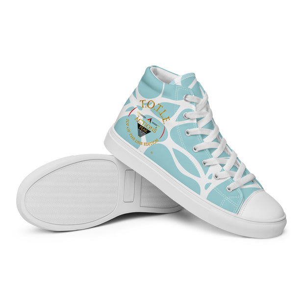 TOP OF THE LINE EDITION 2024 PREMIUM UNISEX HIGH TOP CANVAS SHOES